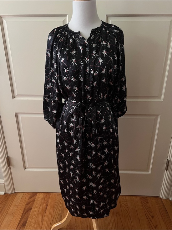 Tucker Dresses & Skirts - Tucker Dress silk shirt dress with belt small EUC